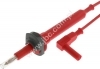 5949-IEC-120-RT  Przewód SIL 1,0mm2, 1,2m, sonda/wt.kąt.4mm, czerwony, ELECTRO-PJP, 5949IEC120RT